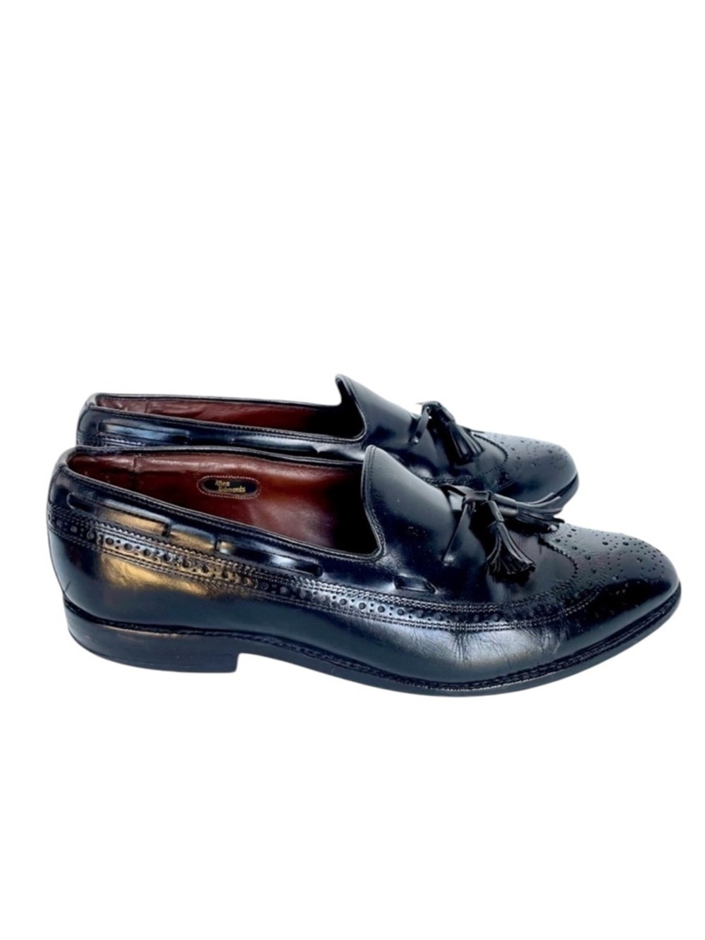 Allen Edmonds Manchester 8507 Black Dress Shoes Size 9.5 D